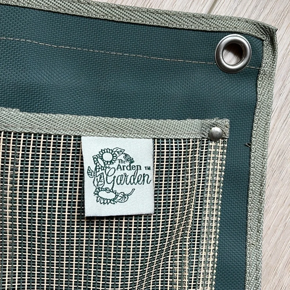 The Arden Garden Hanging Door Storage Unit Green Basket